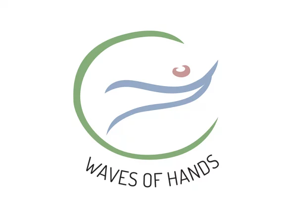 Waves of Hands Logo